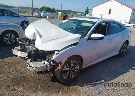 2017 Honda Civic Ex from USA, damaged, VIN 2HGFC1F31HH656077